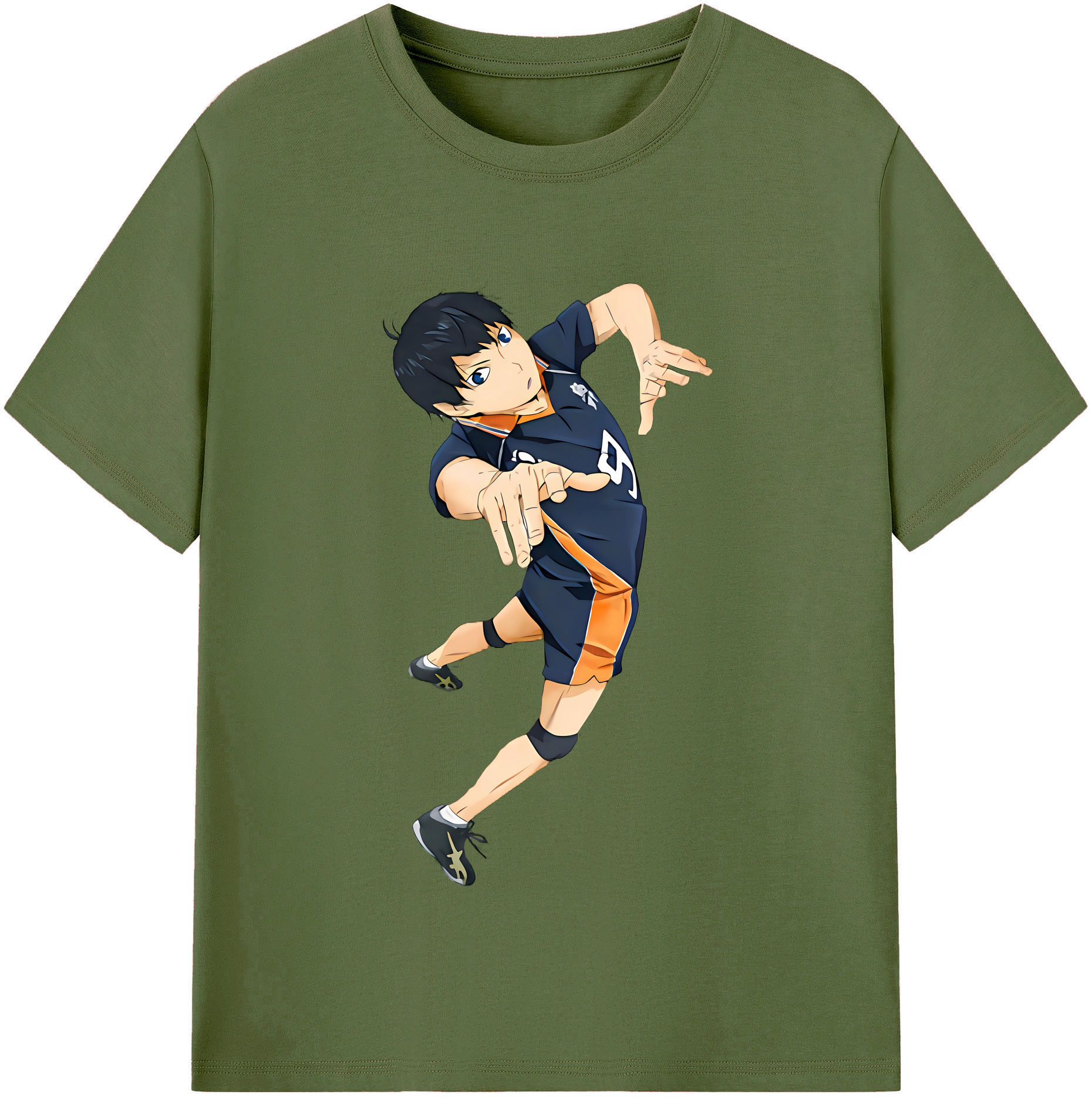 （画像用） ハイキュー!! Haikyu!! 綿100％半袖Tシャツ（フロントプリント）